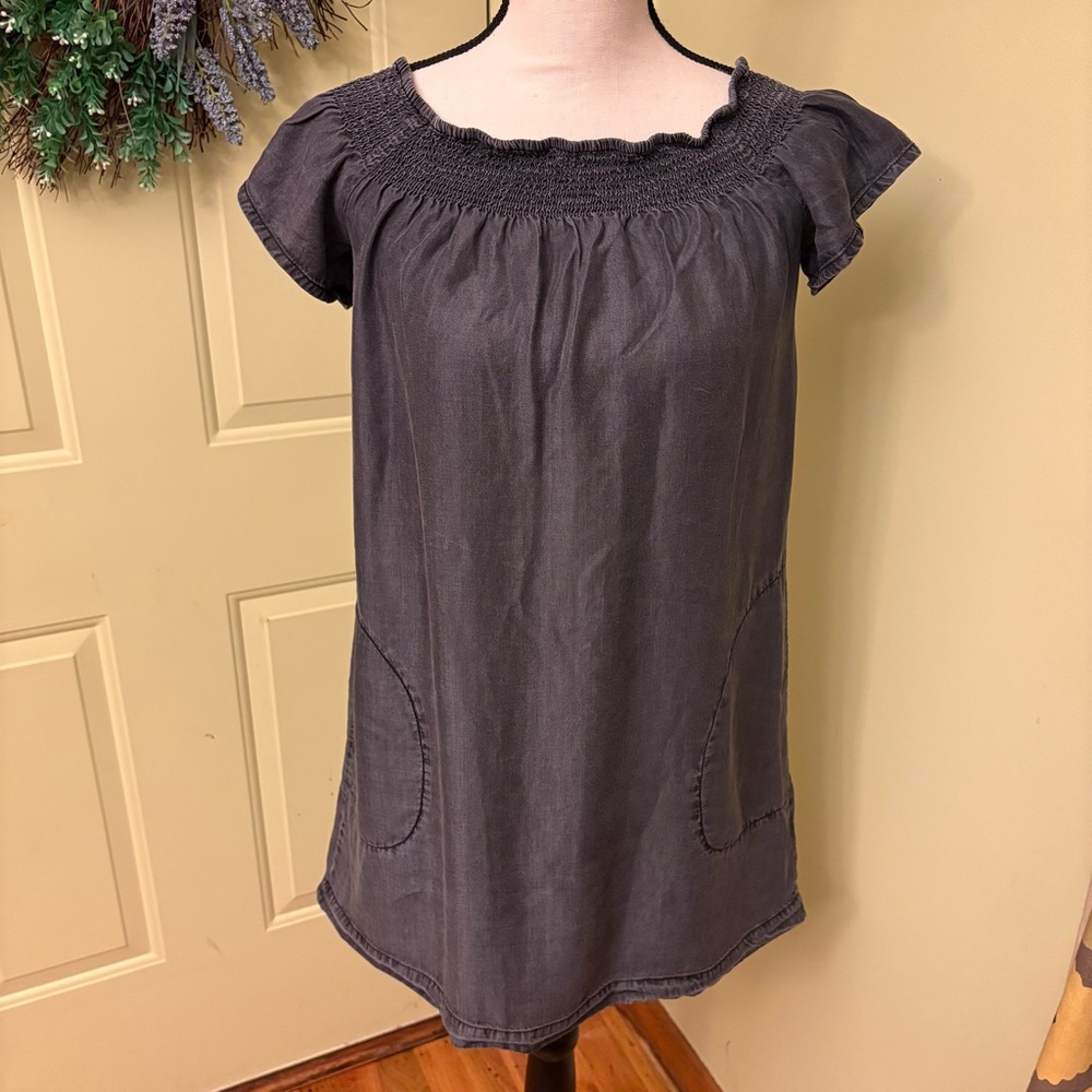 JANE & DELANCEY Chambray Mini-Dress size XS